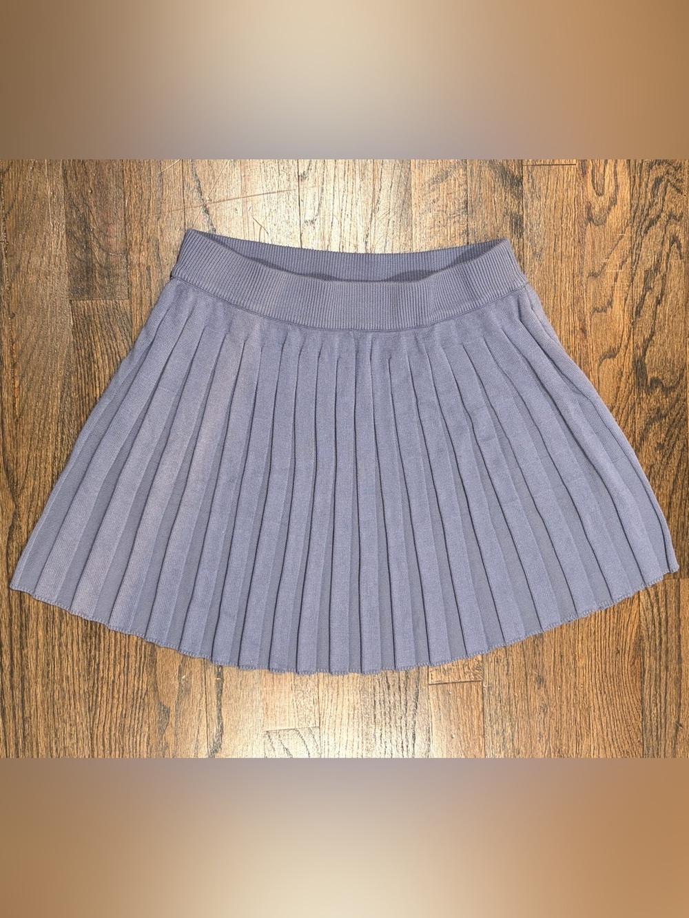 ILLA ILLA Pleated Skirt in Light Blue